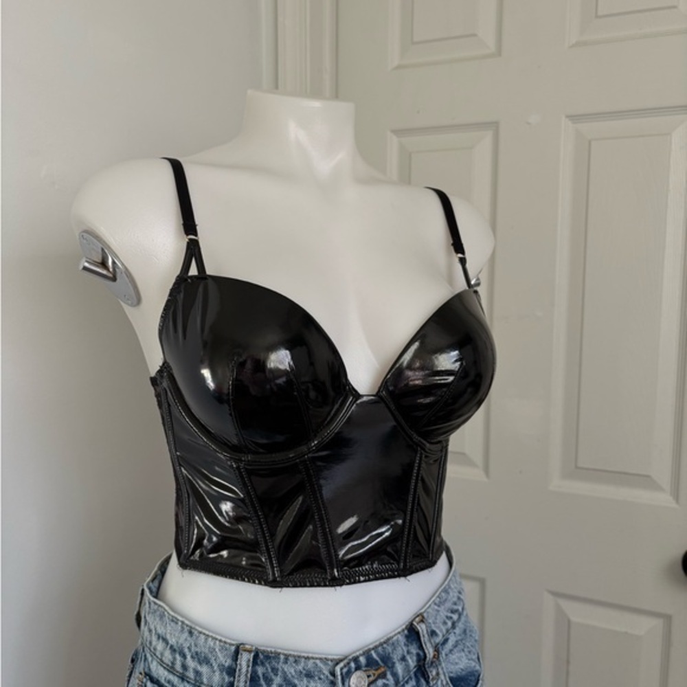 Victoria's Secret Black Lace Bustier